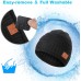Bluetooth Beanie Gifts for Men Women - Cool Christmas Stocking Stuffers Birthday Gifts Ideas for Teen Boys Girls Husband Wife Dad Mom Winter Music Knit Hat with Bluetooth 5.0 Headphones Outdoor Black
